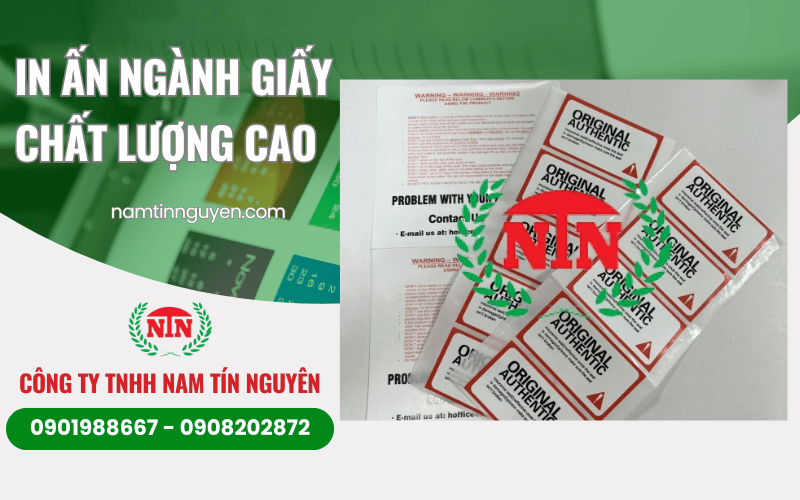 In ấn ngành giấy