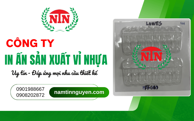 In ấn sản xuất vỉ nhựa