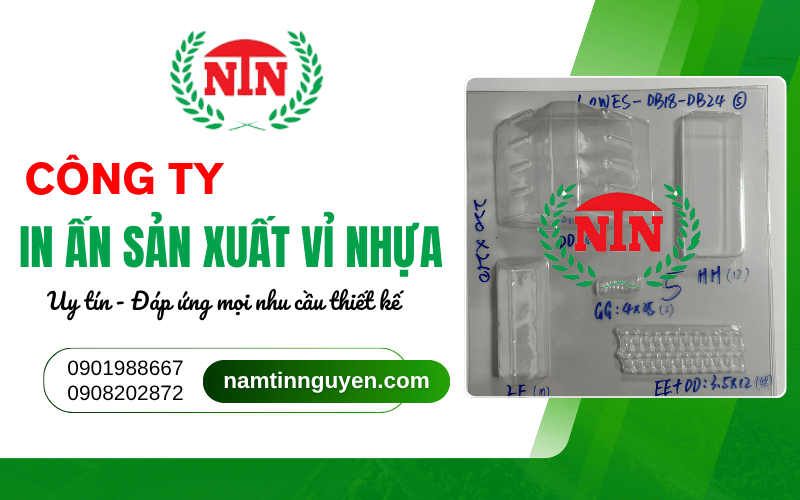 In ấn sản xuất vỉ nhựa