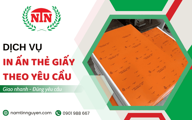 in ấn thẻ giấy bao ngũ kim